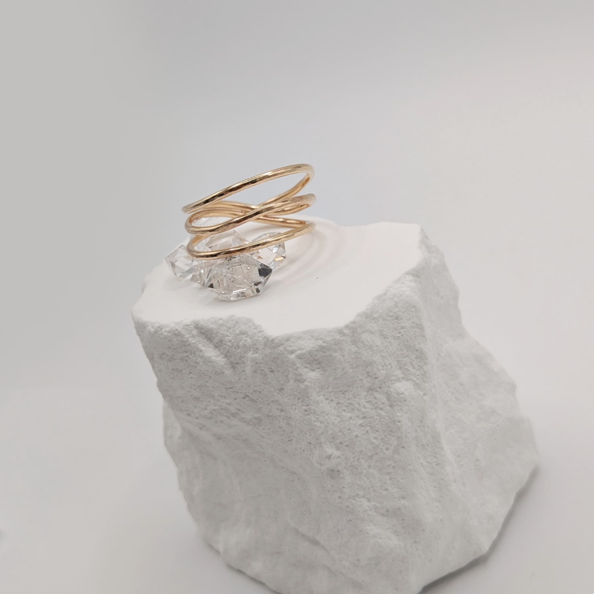 Unique Ring Gold 14k 18k Handmade